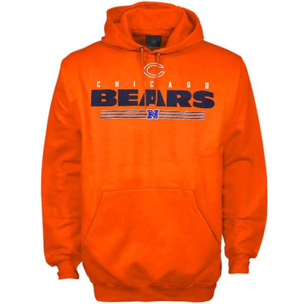 Men's Chicago Bears Critical Victory VI Hoodie - Orange,We sell and wholesale Men's Chicago Bears Critical Victory VI Hoodie - Orange on line form chian!